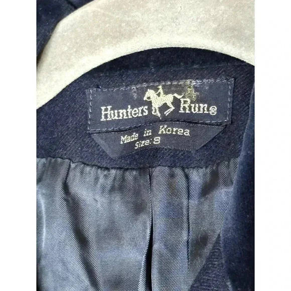 Hunter's Run Women's Wool Riding Equestrian Jacket Blue - Small - Picture 5 of 8